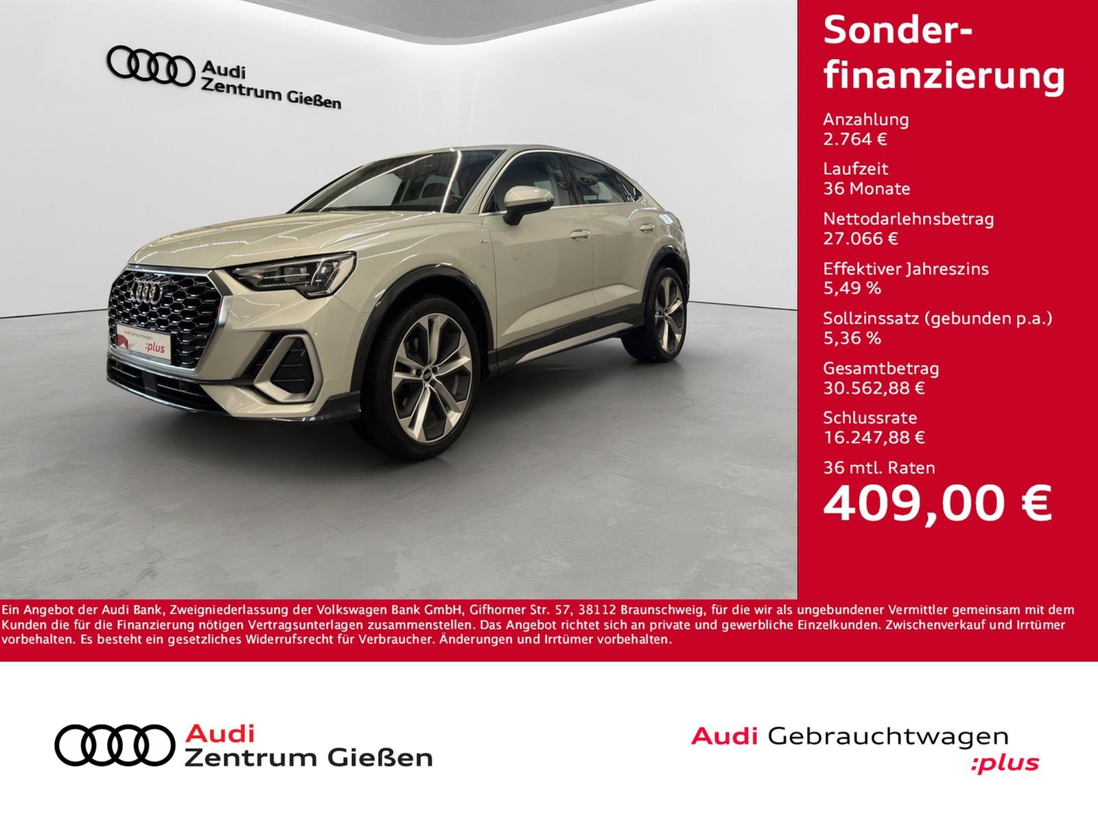 Audi Q3 Sportback 35 TFSI S line Standheizung LED Nav
