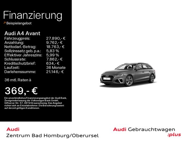 Audi A4 Avant 35 TDI S line*Navi*Alu*AHK*HUD*PDC*Pano