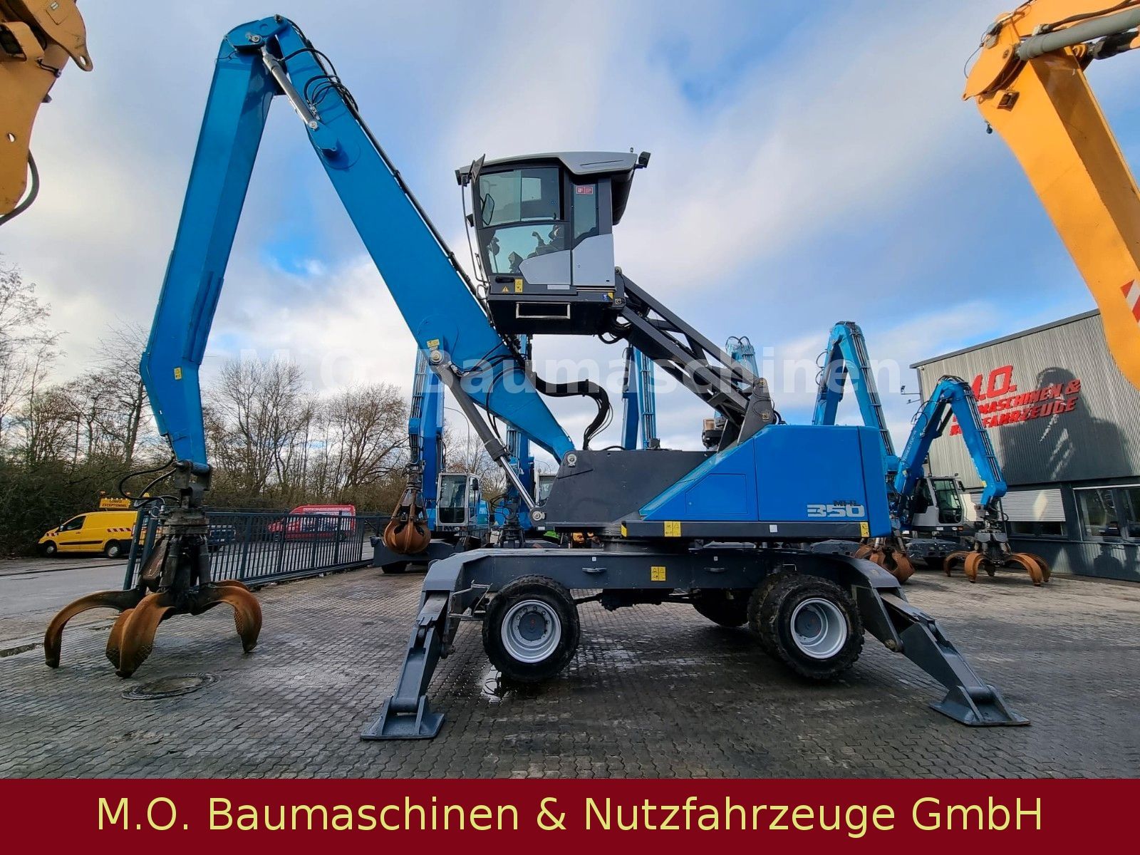 Fahrzeugabbildung Fuchs MHL 350  T4f / AC  /Polypgreifer / ZSA /Ad Blue/