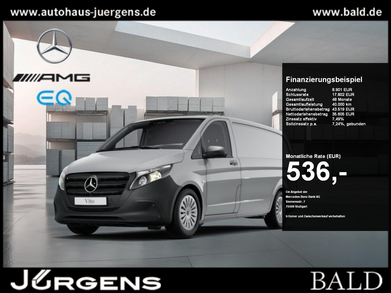Mercedes-Benz VITO Kasten/lang/AHK/Kamera/Klima/Totw