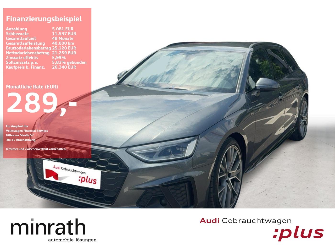 Audi A4 Avant 35 TDI S-Line APP+DAB+VIRT+ACC+LED+NAVI