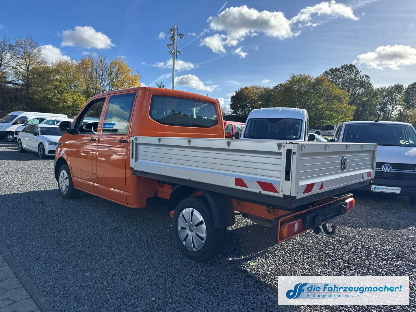 Fahrzeugabbildung Volkswagen Transporter T6.1 Pritsche 150PS Doppelkabine lan