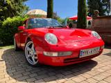 Porsche 993 Carrera 2 Coupé, Schalter, indischrot  - Porsche 993: 2s Carrera