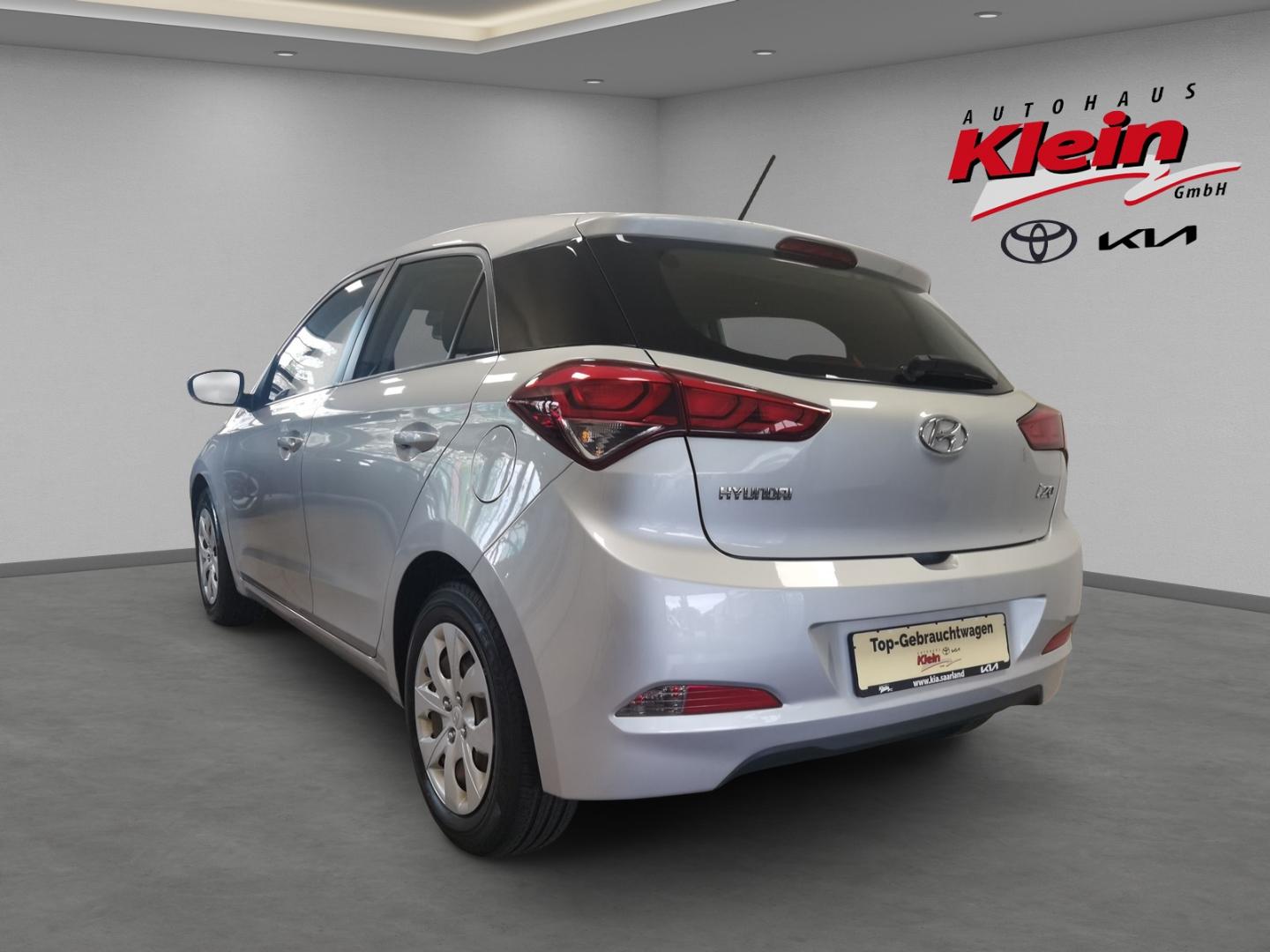 Hyundai i20 Go 1.2 Berganfahrass. Klima el.SP Spieg. beh