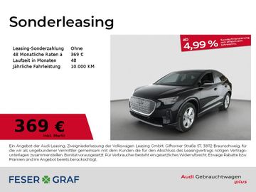 Audi Leasingangebot: Audi Q4 Sportback e-tron 40 virt.Cockpit/AHK/Matrix