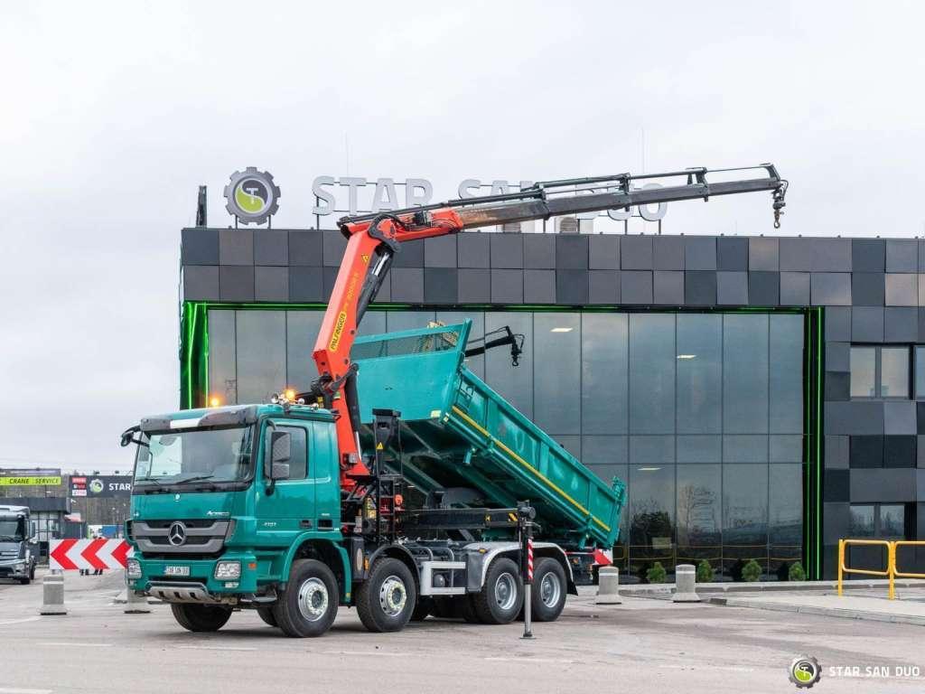 Mercedes-Benz  ACTROS 4151 8x4 Palfinger PK 30002 K Crane Tipp