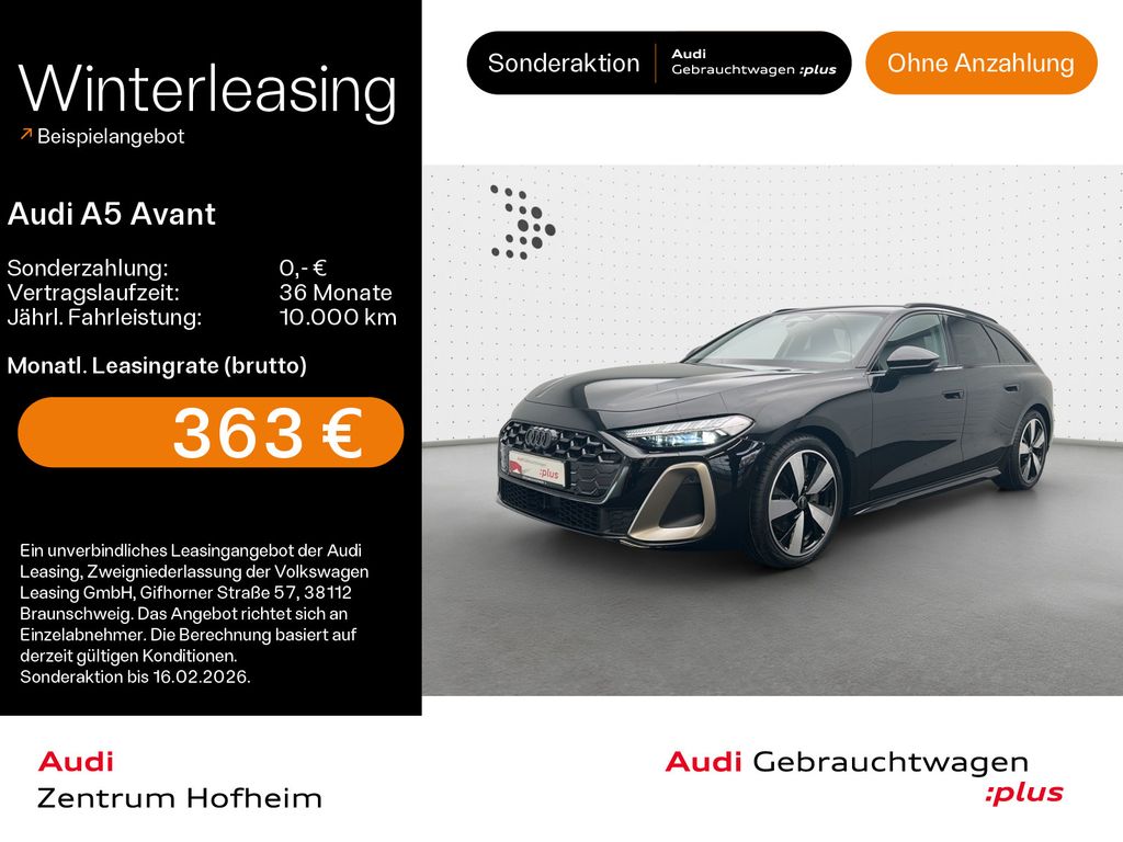 A5 Avant 35 TFSI S line edition one S tro*Matrix
