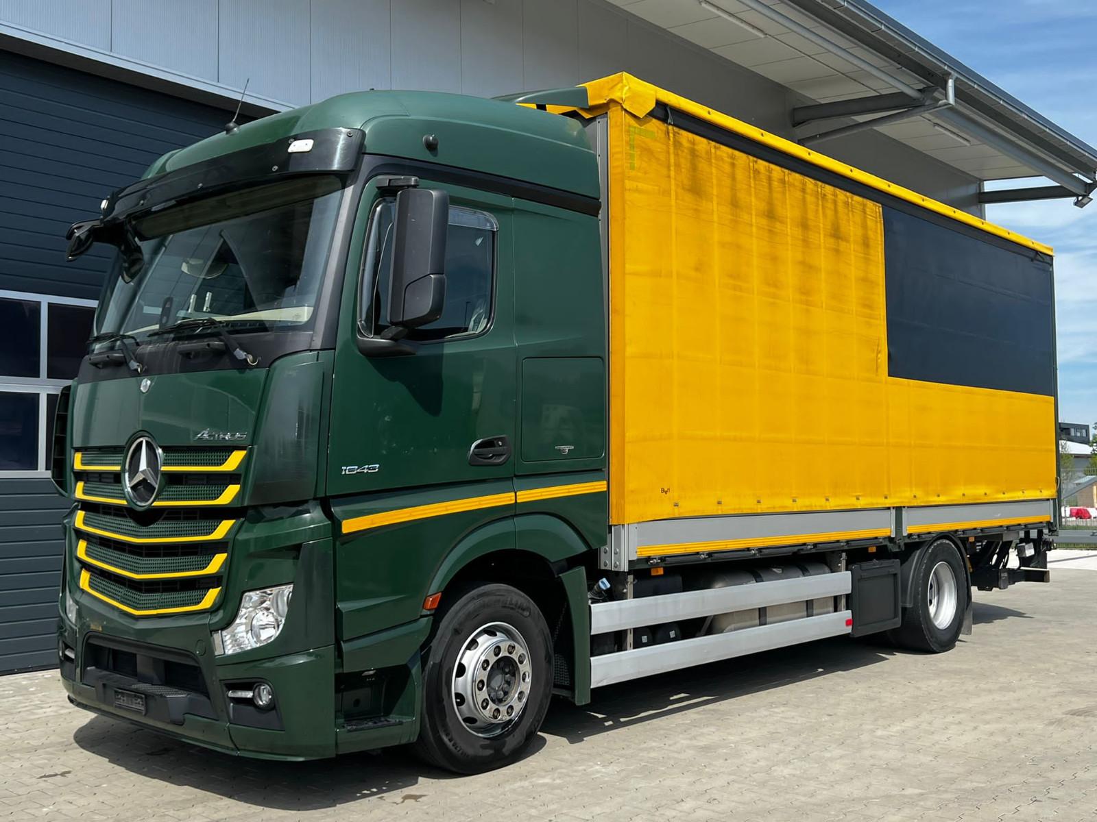 Mercedes-Benz 1843 Actros,E6,BigSpace,Edscha,Schiebeplane,LBW