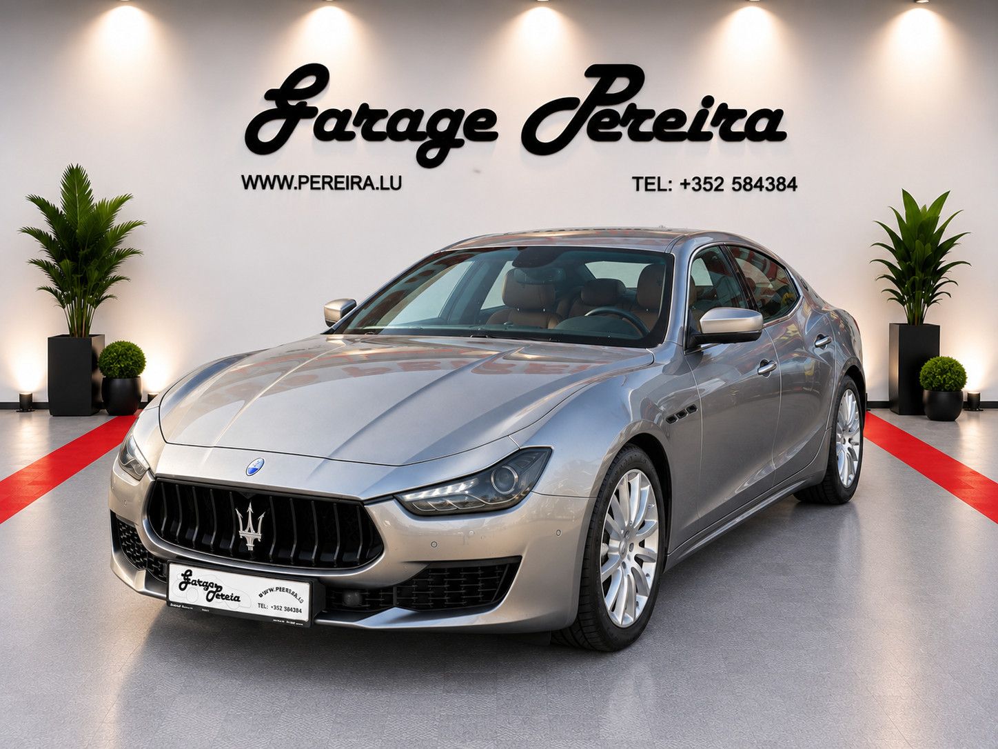 Maserati Ghibli 3.0 V6 SQ4 FACELIFT CUIR NAVI 430CV/PS imagem 2