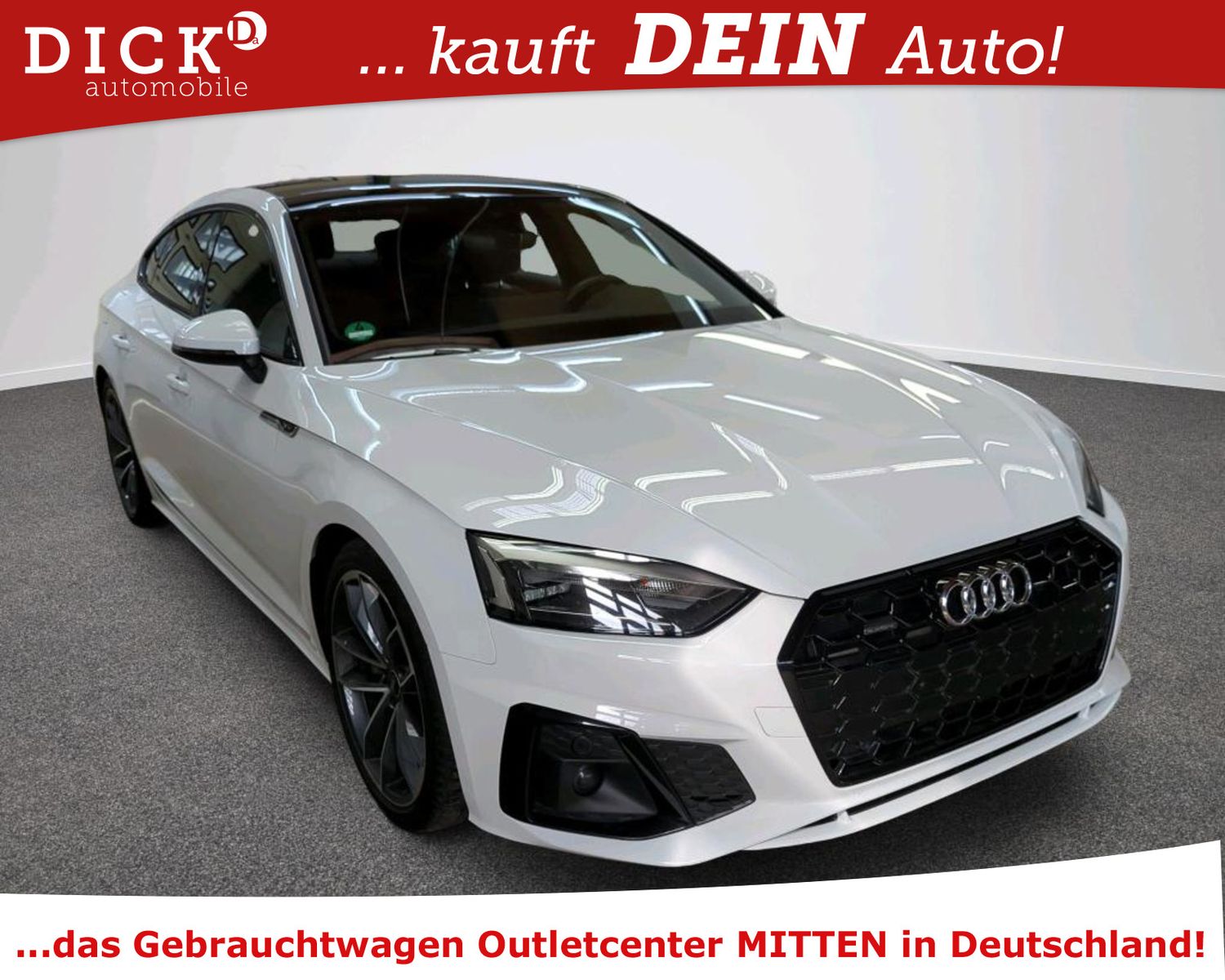 Fahrzeugabbildung Audi A5 SB 40d Quatt S Line LED/NAVI/PANO/B&O/SHZ/19"