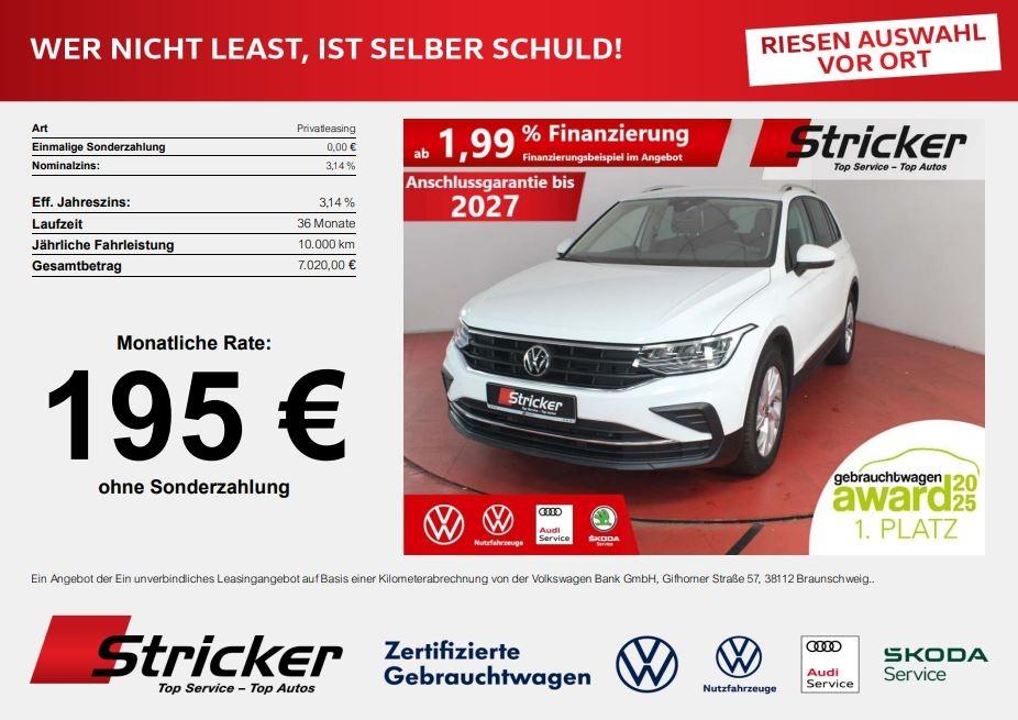 Volkswagen Tiguan Active 15TSI 195ohne Anzahlung Navi Ka 2022