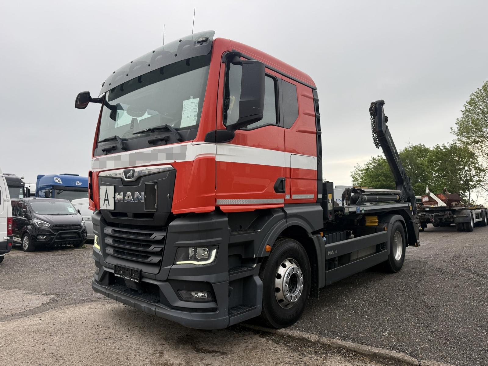 MAN TGX 18.470 Meiller AK12MT*3xHaken*Schlafkabine
