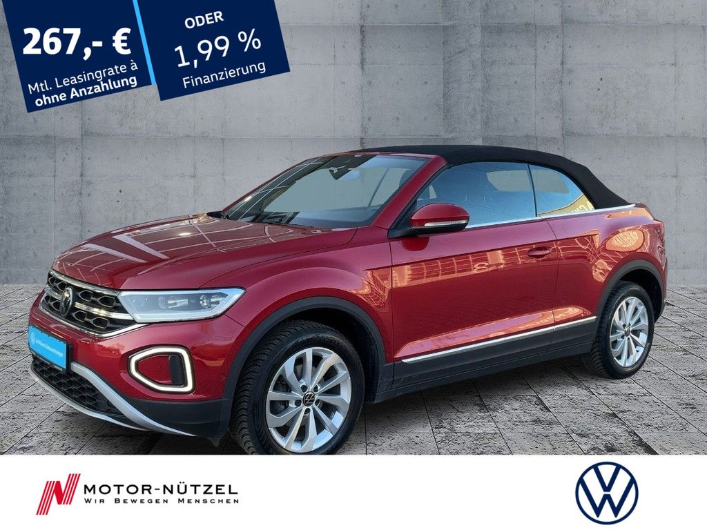 Volkswagen T-Roc Cabriolet 1.0 TSI STYLE LEDplus+NAV+ACC+17