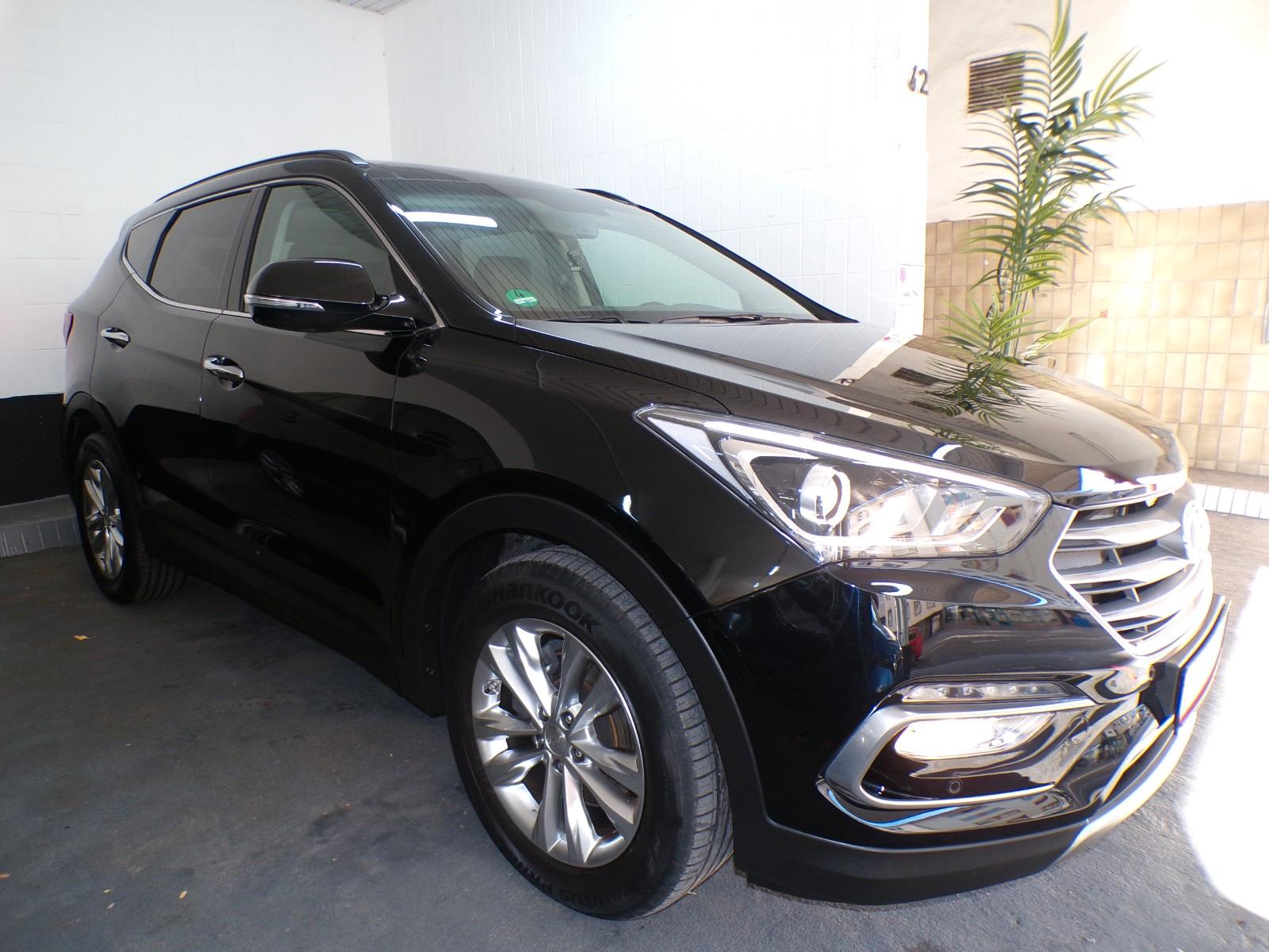 Hyundai Santa Fe blue Style 4WD/1HAND/Automatik/16Tkm