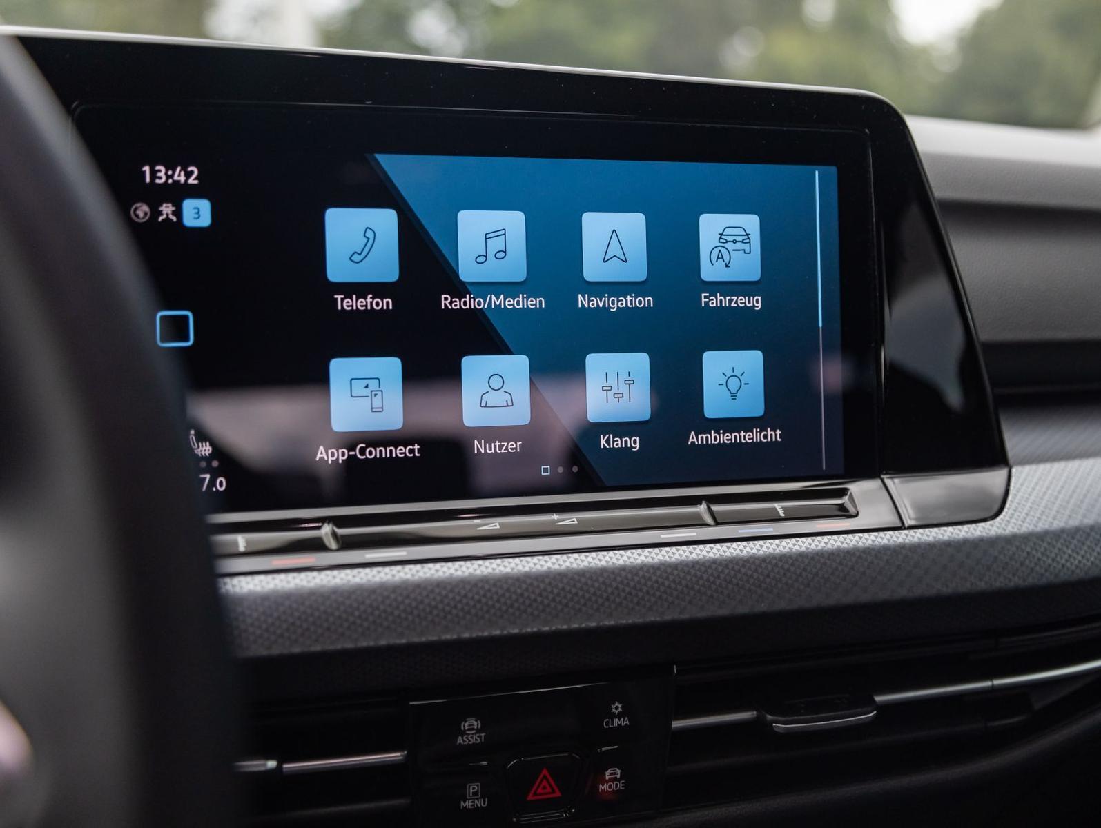 Volkswagen Golf VIII 1.5 eTSI "ACTIVE" DSG Navi LED Digital, миниатюра 11