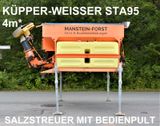 Andere WINTERDIENST KÜPPER-WEISSER STA95 SALZSTREUER 4m - Gebraucht Salzstreuer winterdienst