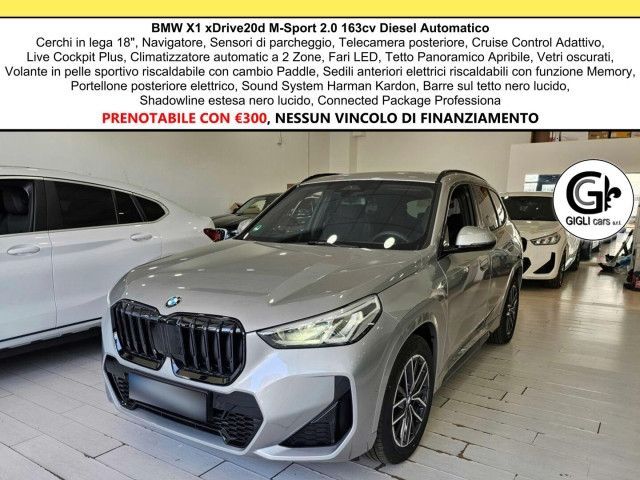 BMW X1 20d xDrive MSport Tetto Navi C.18" Cam M-