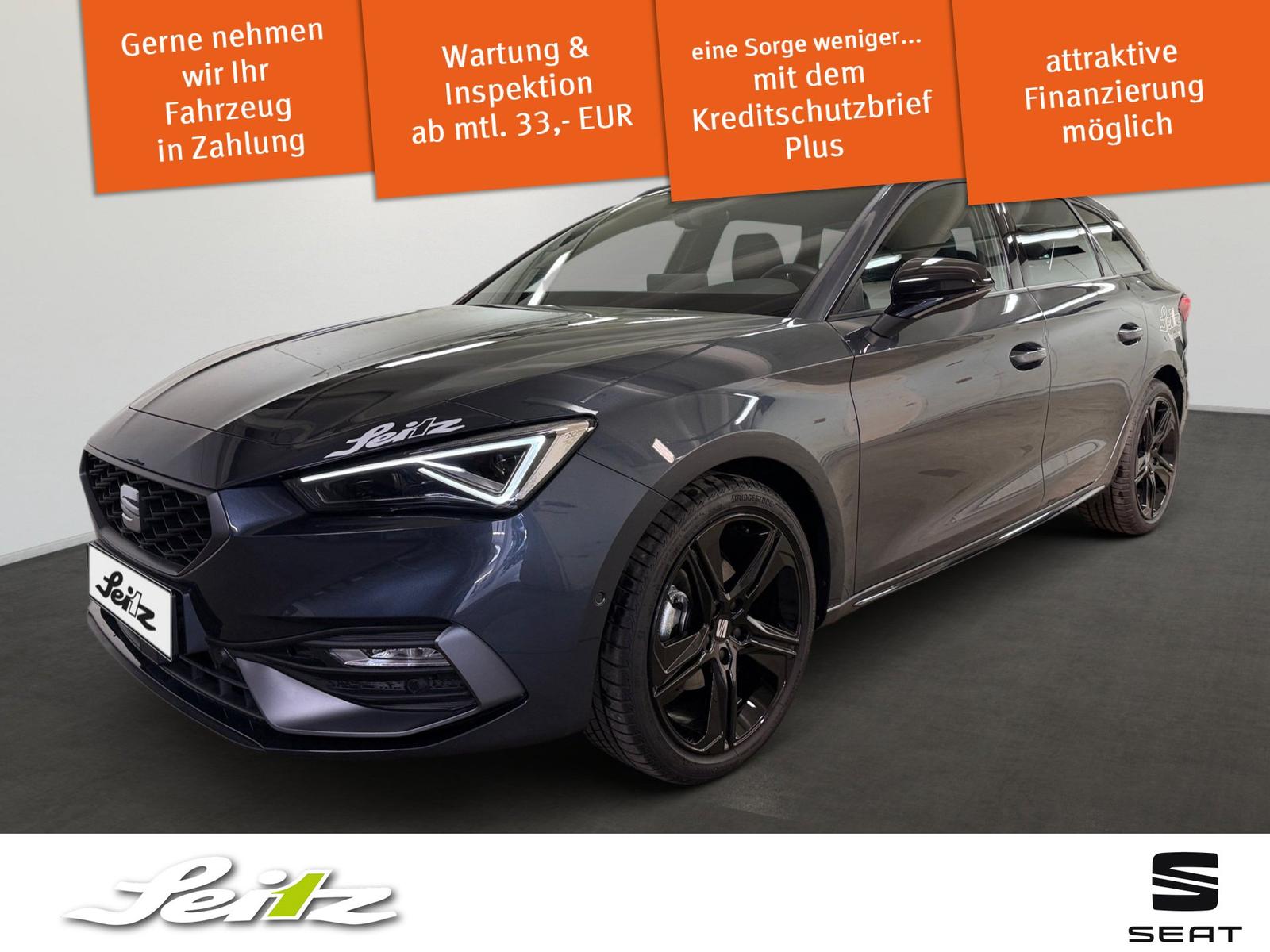 Seat Leon Sportstourer 1.5 eTSI FR Black Edition *AHK