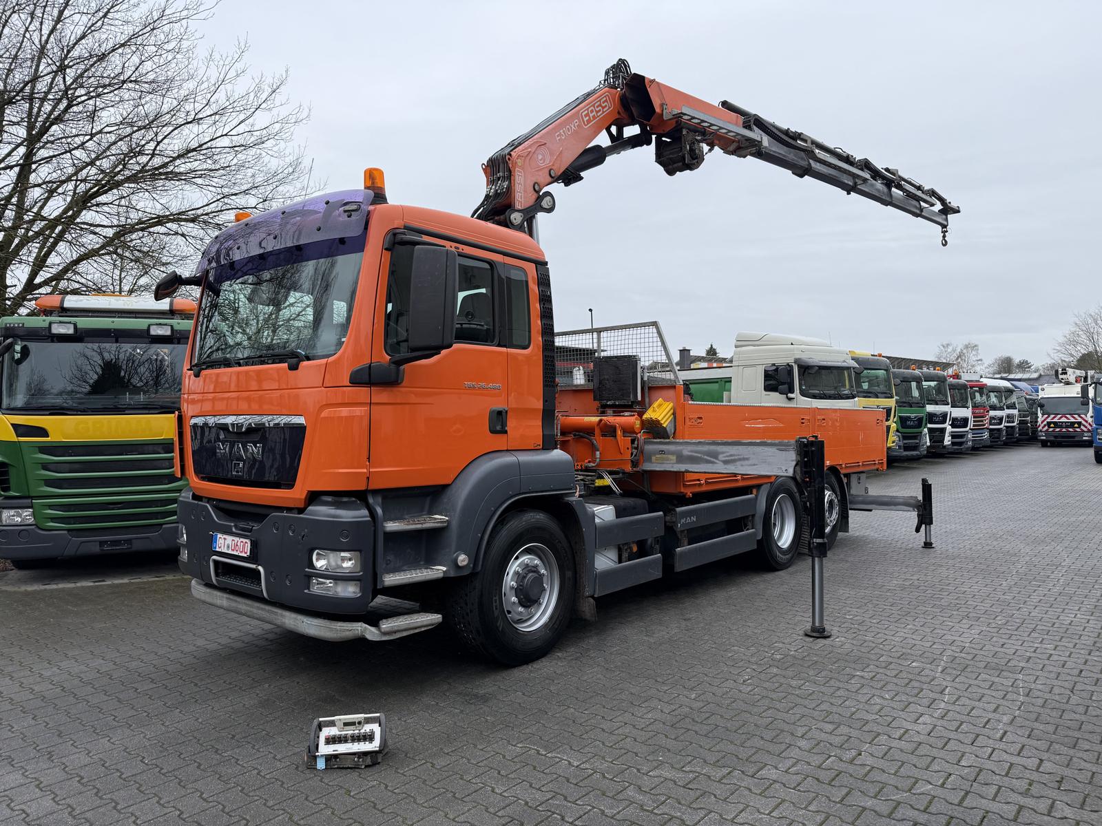 MAN TGS 26.480 6X4H Kran Fassi F310AXP.25