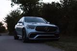 Mercedes-Benz Coupé*Garantie*HUD*AHK*360*Multibeam*Distr*SD - silberne Mercedes-Benz GLC 63 AMG