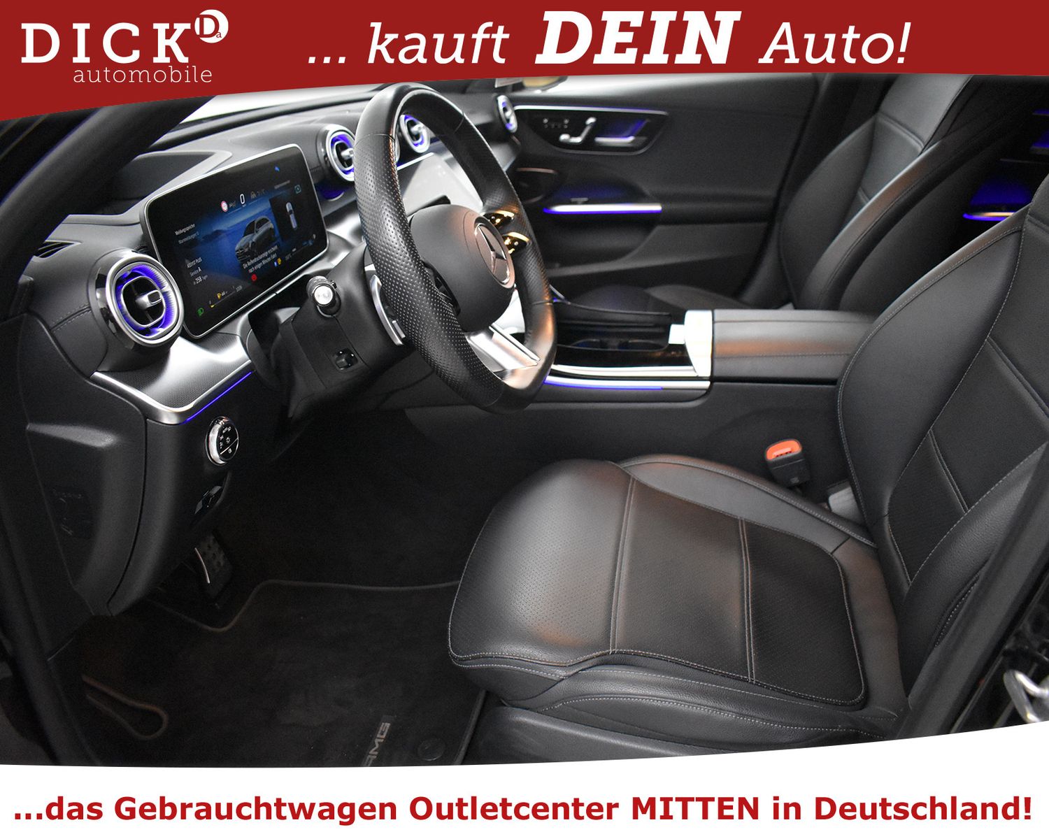 Fahrzeugabbildung Mercedes-Benz C200 CGI 2X AMG Line NIGHT+MEMO+360+HEAD+MULTIKO