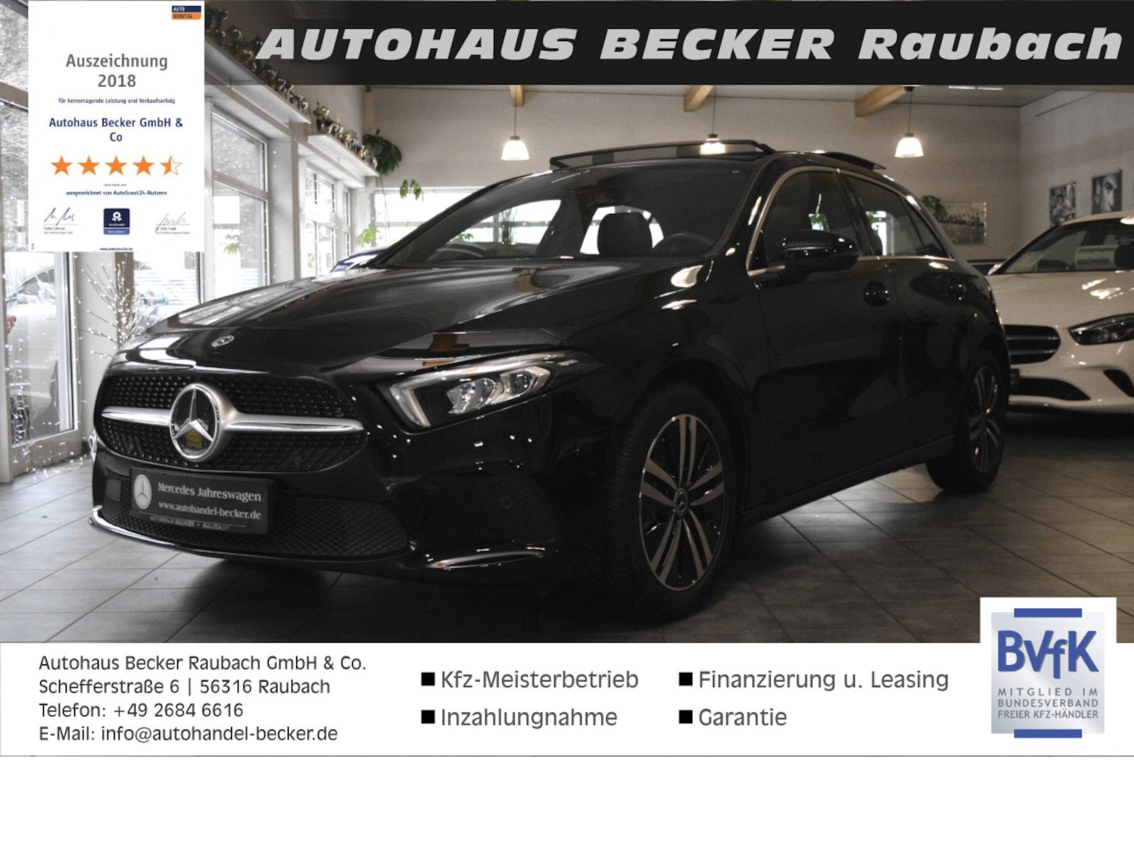 Fahrzeugabbildung Mercedes-Benz A 200 Progres.*MBUX High *LED *Memory *Pano-Dach