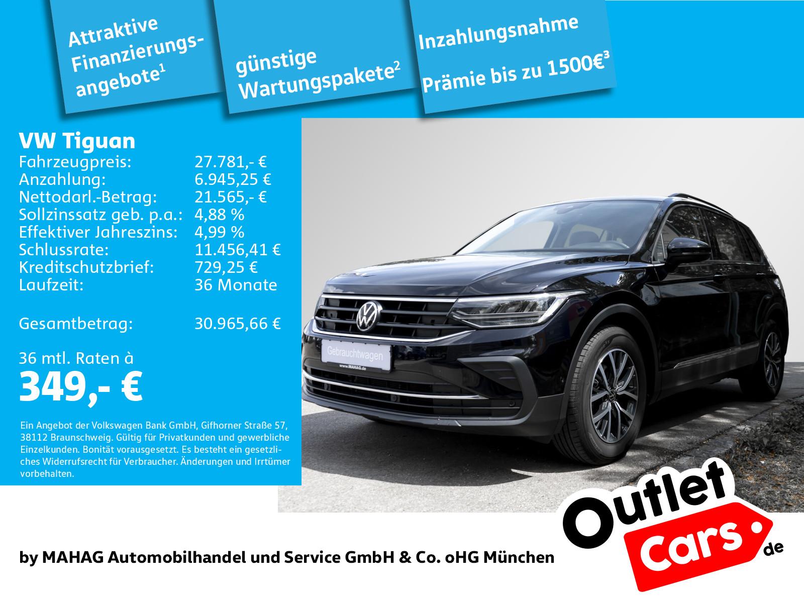 Volkswagen Tiguan Life 2.0 TDI Leder LED Navi ParkAssist Re