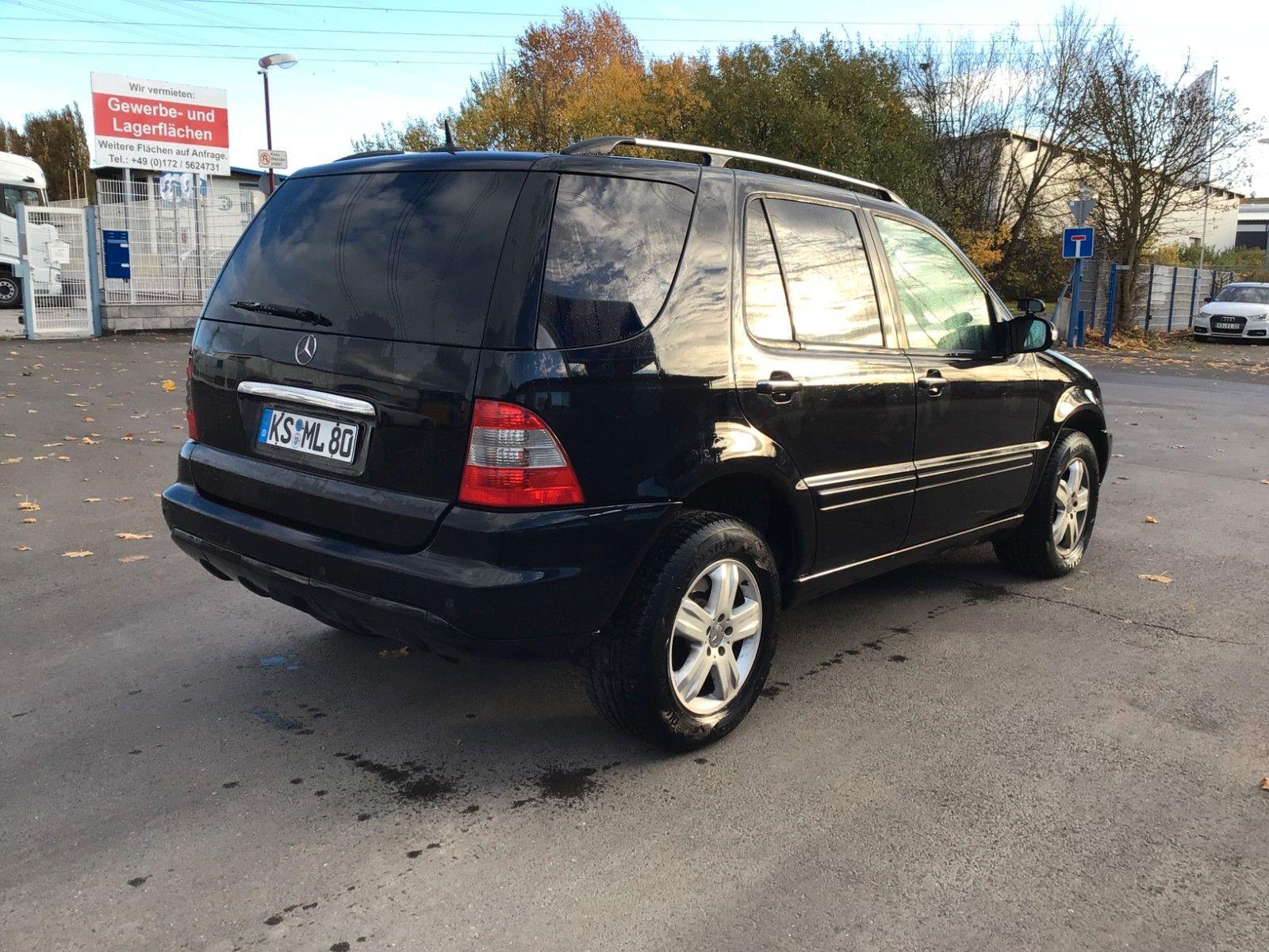 Mercedes-Benz ML270 2004 — engine 2.685 cm³, 163 HP (120kW)