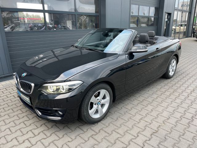 BMW 218i Cabrio Sport Line AUT LED NAVI LEDER HIFI