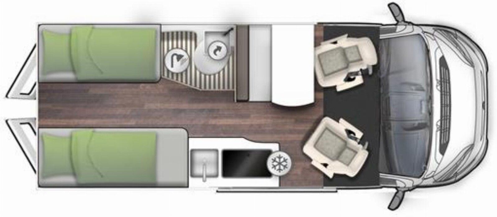 Fahrzeugabbildung Forster Livin Up FV599EBL Travel Line Paket mit Markise