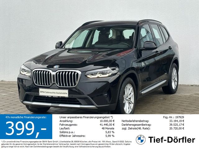 BMW X3 xDrive20d LED/NAV/CAM/S-SITZ/SH/DAB/G-TANK