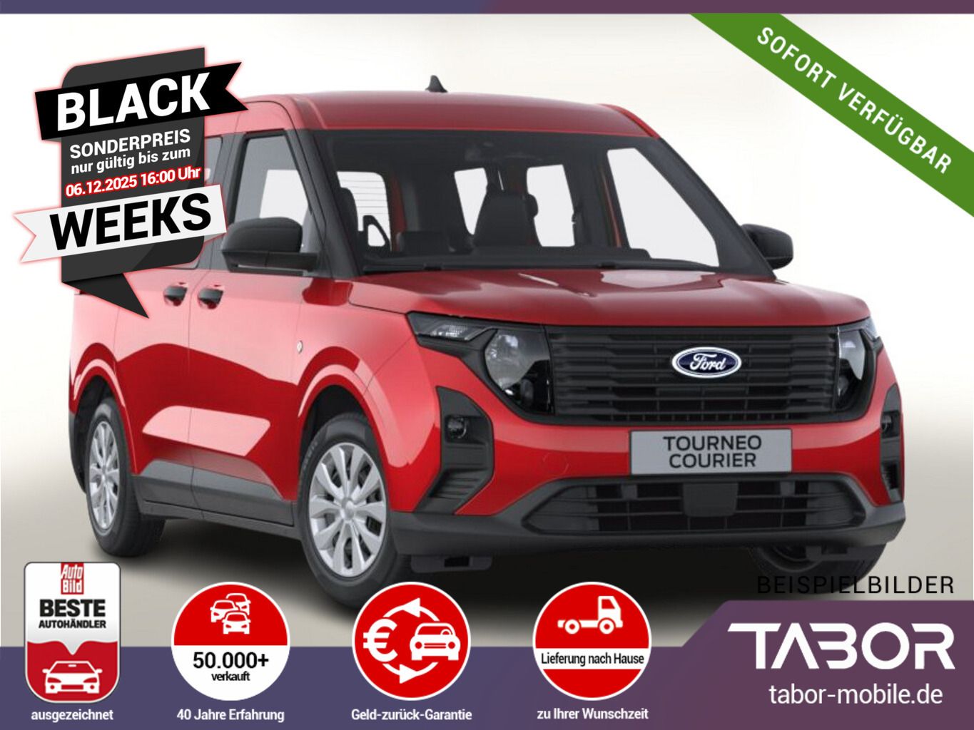 Ford Tourneo Courier 1.0 EB 125 Aut Trend UVP-21%*