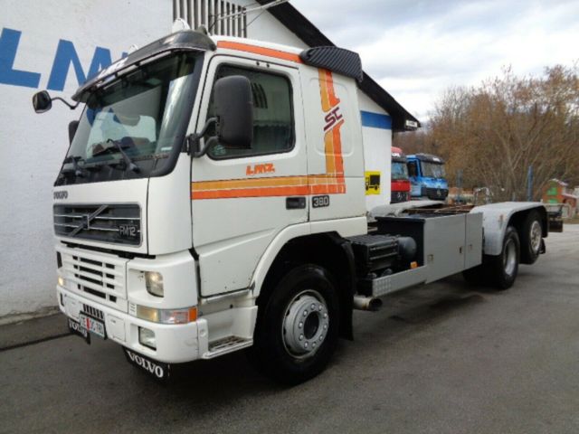 Volvo FM 12 380 6X2 FULL STEEL VOLL BLATT MANUAL FH420