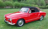 Volkswagen Karmann Ghia - rote Volkswagen Karmann Ghia