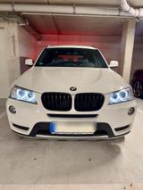 BMW X3 X Drive 3.0D F25  258 PS in Weiß - BMW X3: Ps