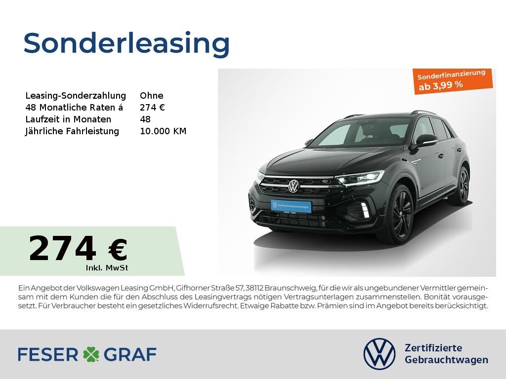 T-Roc R-Line 1.5 TSI DSG Navi Pano Kamera LED Si