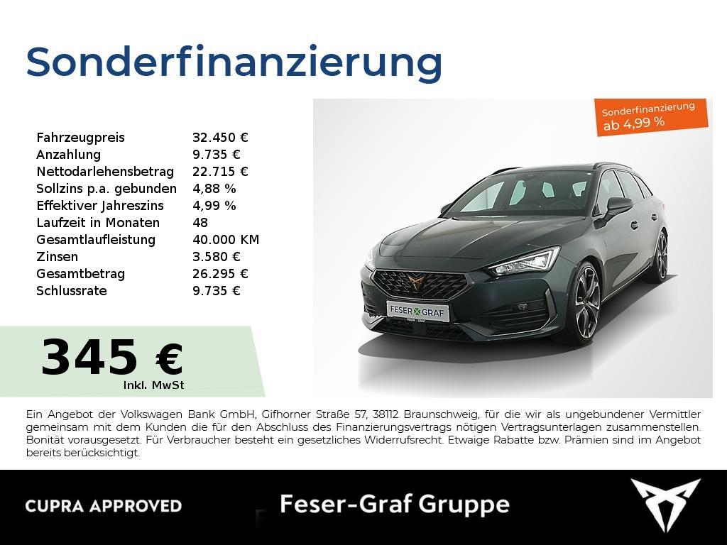 Cupra Leon ST VZ 2.0 TSI 4x4 DSG PANO LED KAMERA NAVI