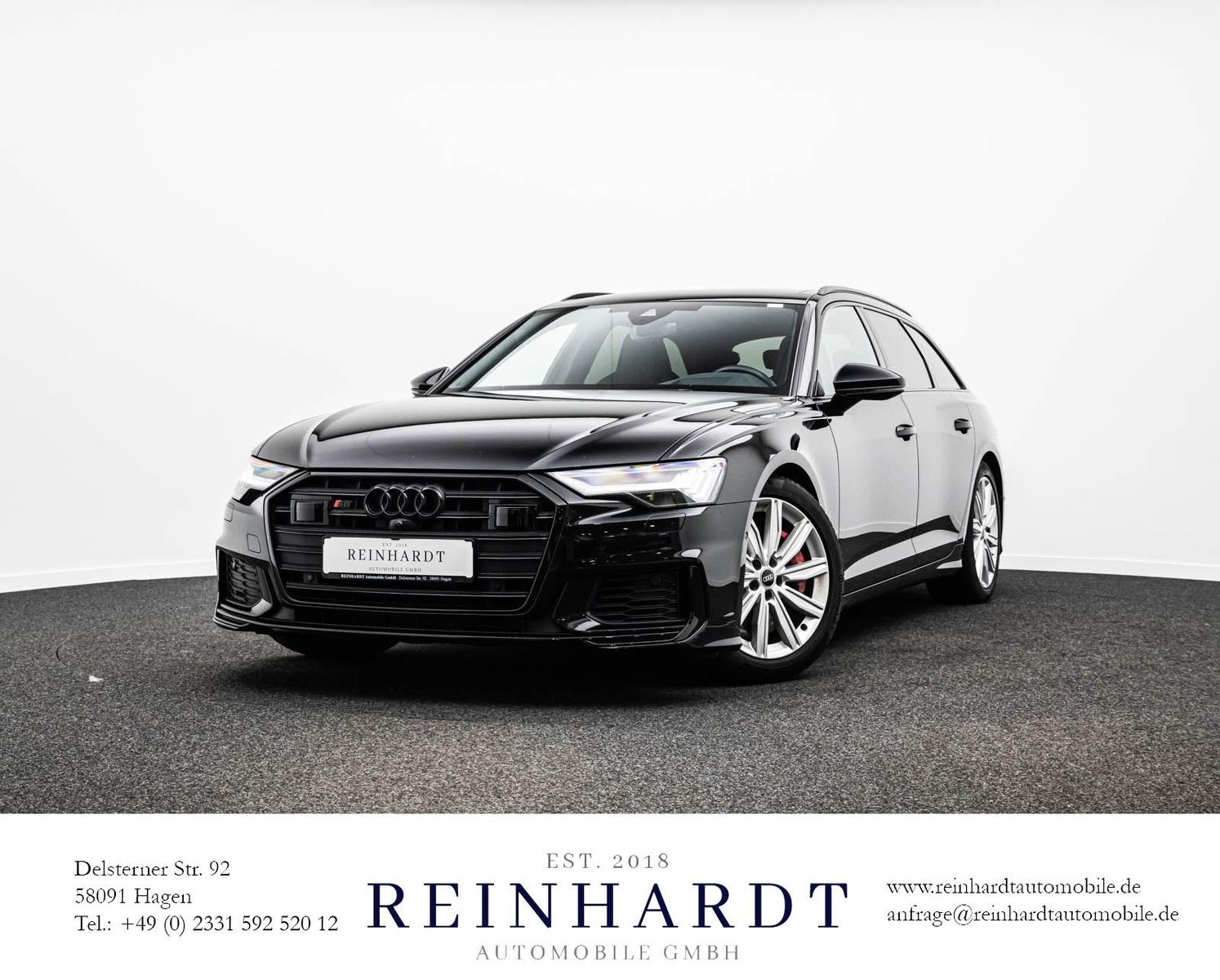 AUDI S6 AVANT TDi Q ALL-BLACK ACC/HuD/PANO/S-SITZ/360