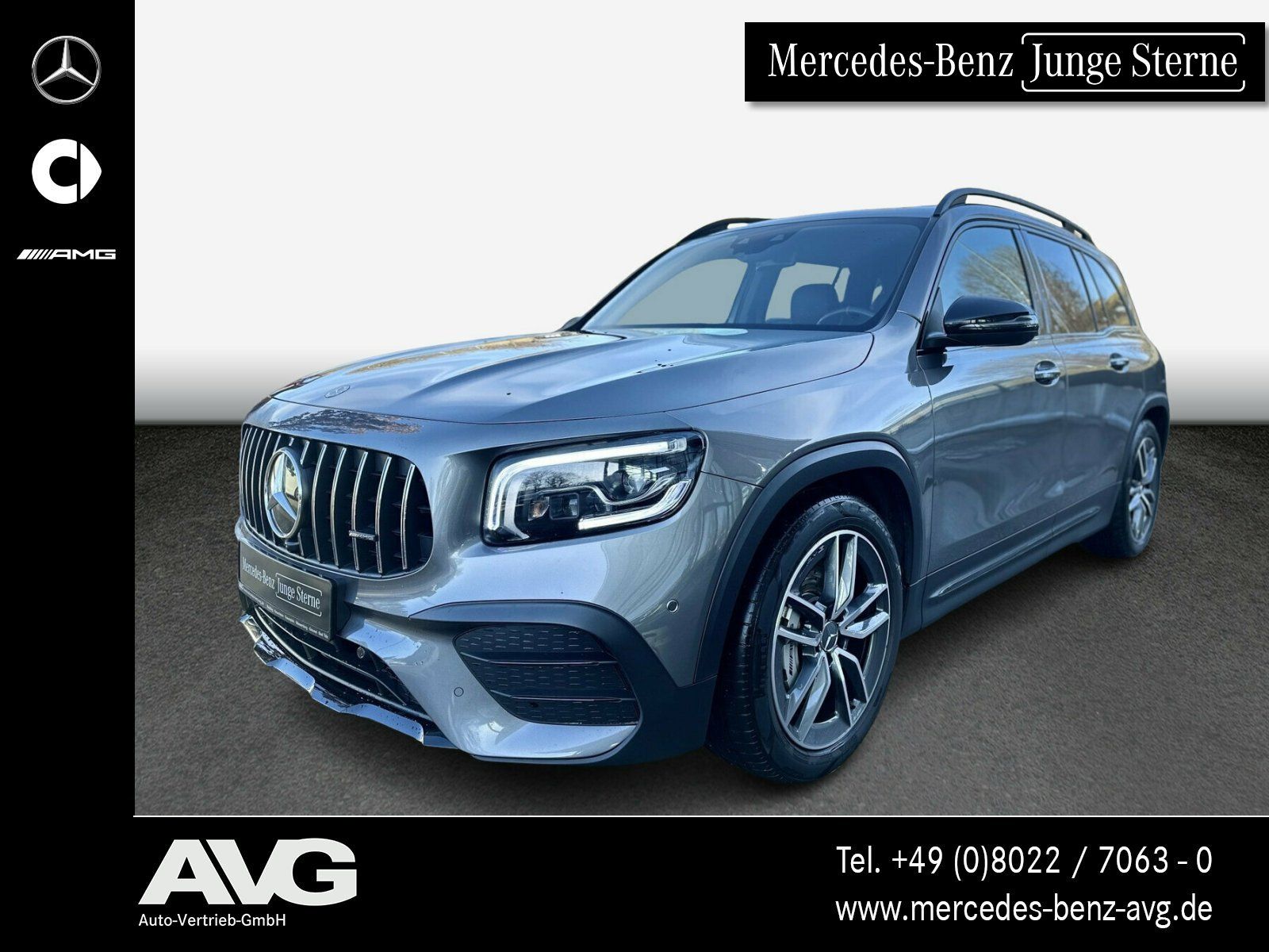 MERCEDES-BENZ GLB 35 4M AMG 7-Sitzer AHK Night StdHeiz MBEAM
