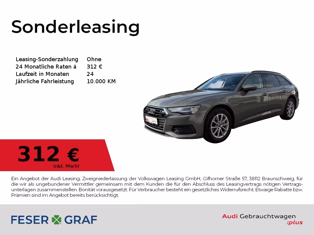 Audi A6 Avant 40 TDI SHZ/360°Cam/Navi+/ACC