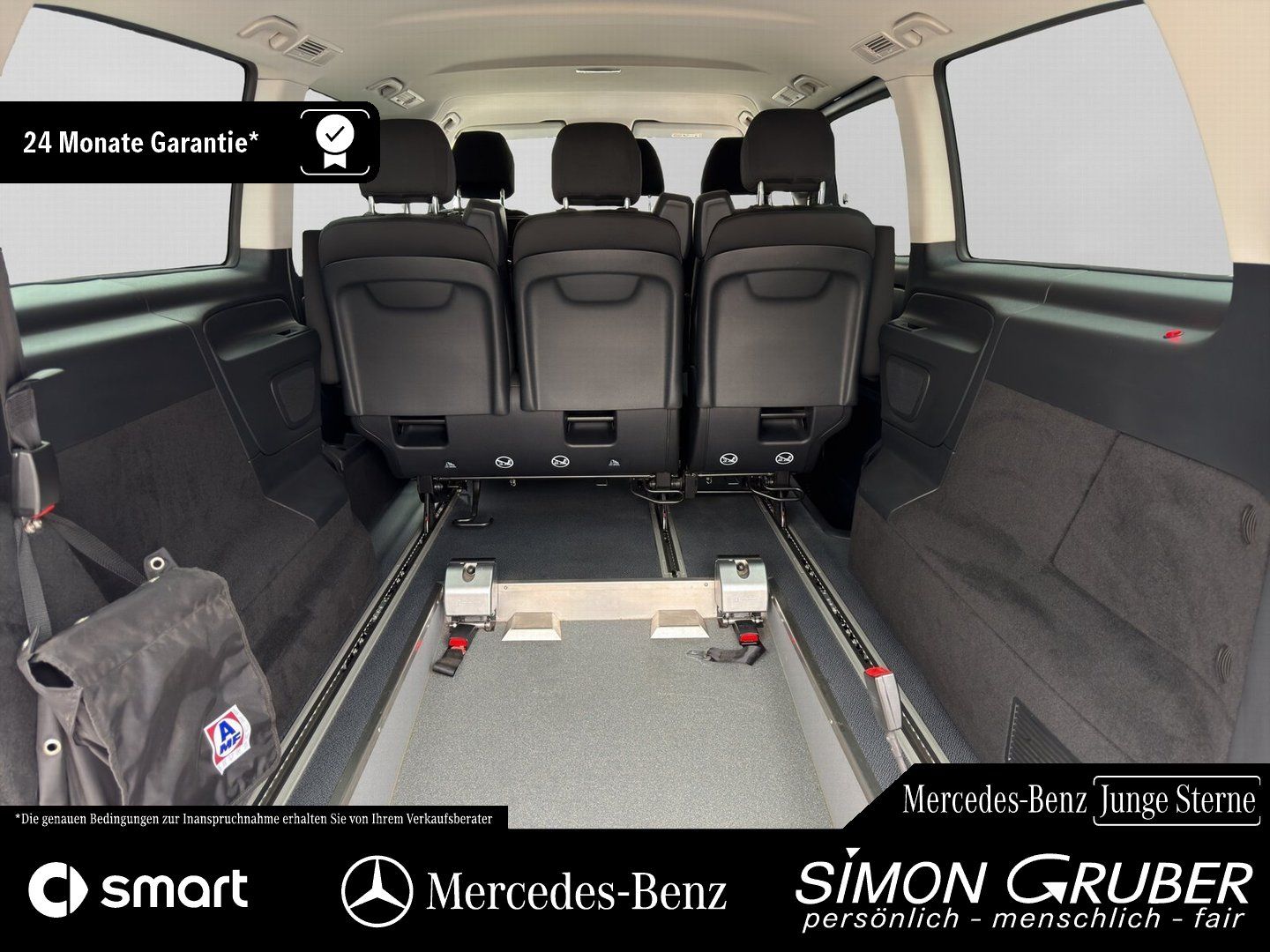 Fahrzeugabbildung Mercedes-Benz eVito 129 Tourer PRO Extralang AMF Rollstuhl