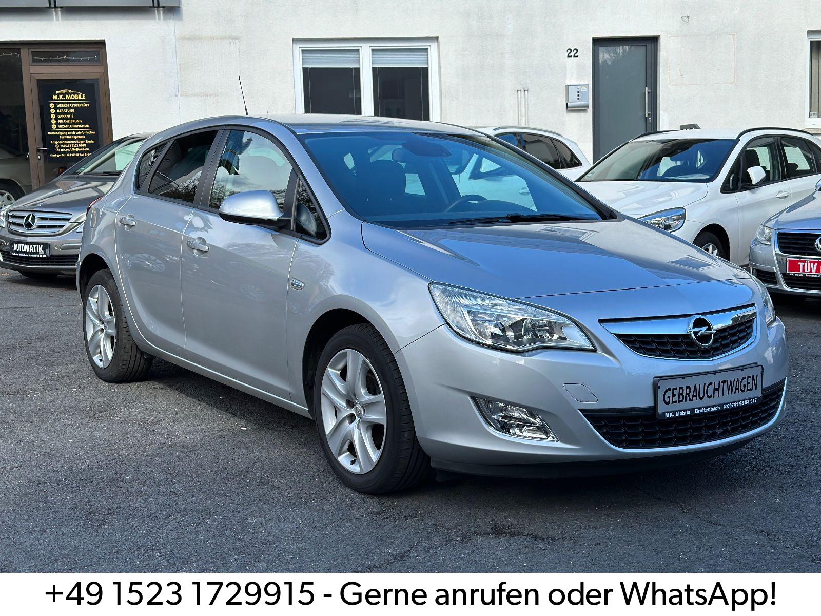 Opel Astra J Lim. Design Edition|Parkhilfe|BremsenNeu