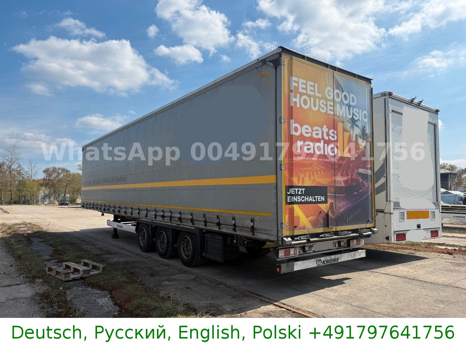 Krone Mega Liner Hubdach Liftachse XL-Zertifikat