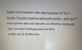 Porsche Cayenne S Diesel - APPROVED- - Porsche Cayenne in Aachen