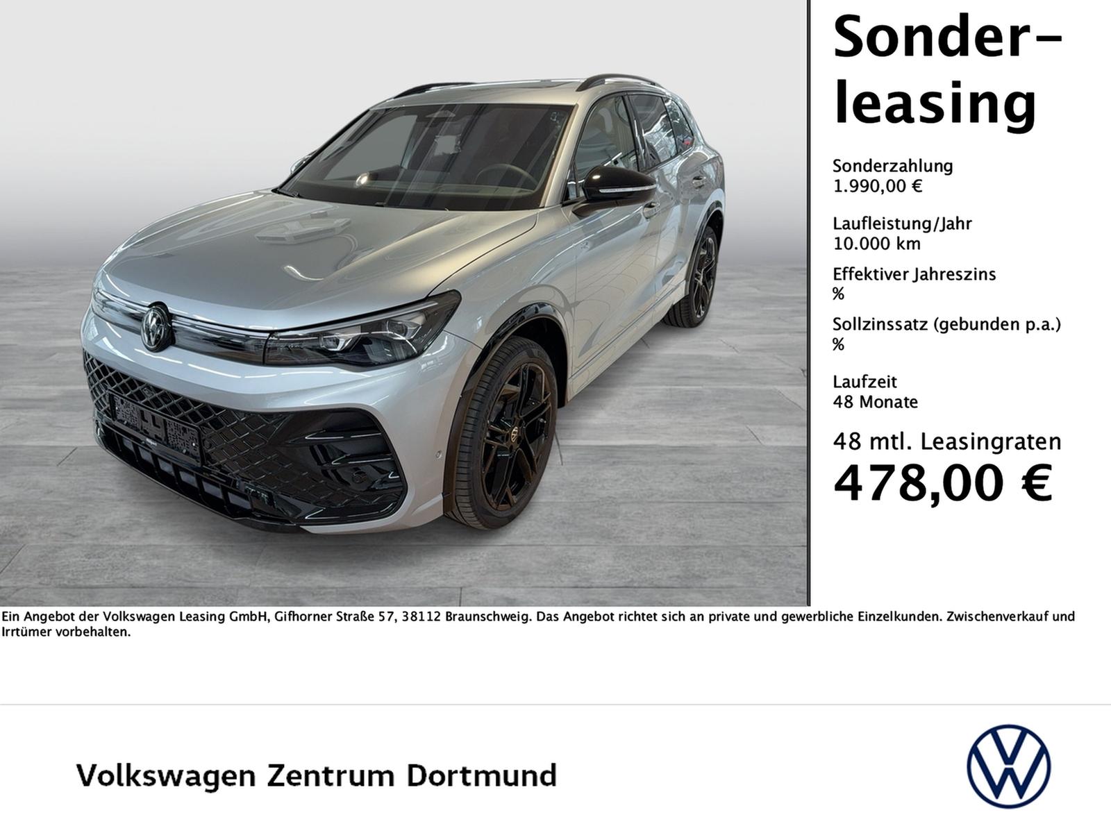 Volkswagen Tiguan 2.0 R-LINE 4MOTION DSG LEDER PANO NAVI