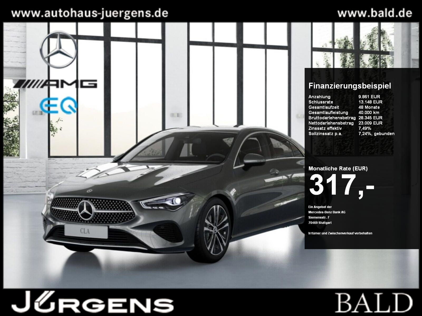 Mercedes-Benz CLA 180 Coupé Progressive+Cam+LED+Navi+Wide+PTS