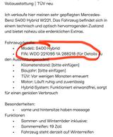 Mercedes-Benz S400 Hybrid W221 - gebrauchte Mercedes-Benz S 400 aus dem Jahr 2009