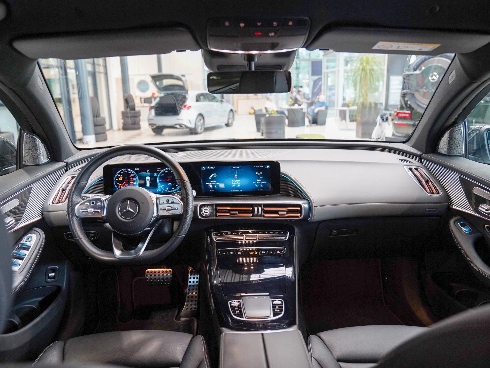 Mercedes-Benz EQC 400 4M AMG Line Leder Fahrassistenz Head-up, миниатюра 11