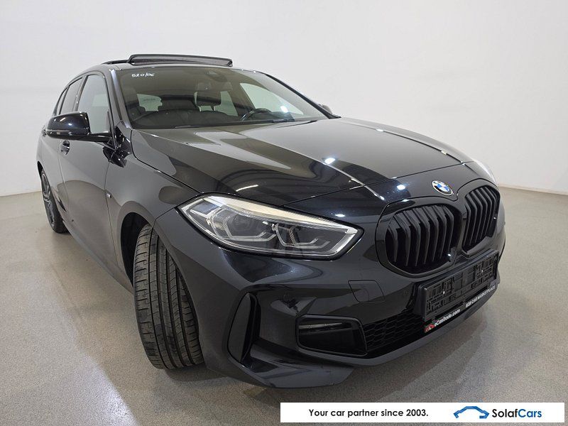 BMW 116 d M-Sport Aut. Pano LED-Xenon Navi 1/2 Spor imagem 3