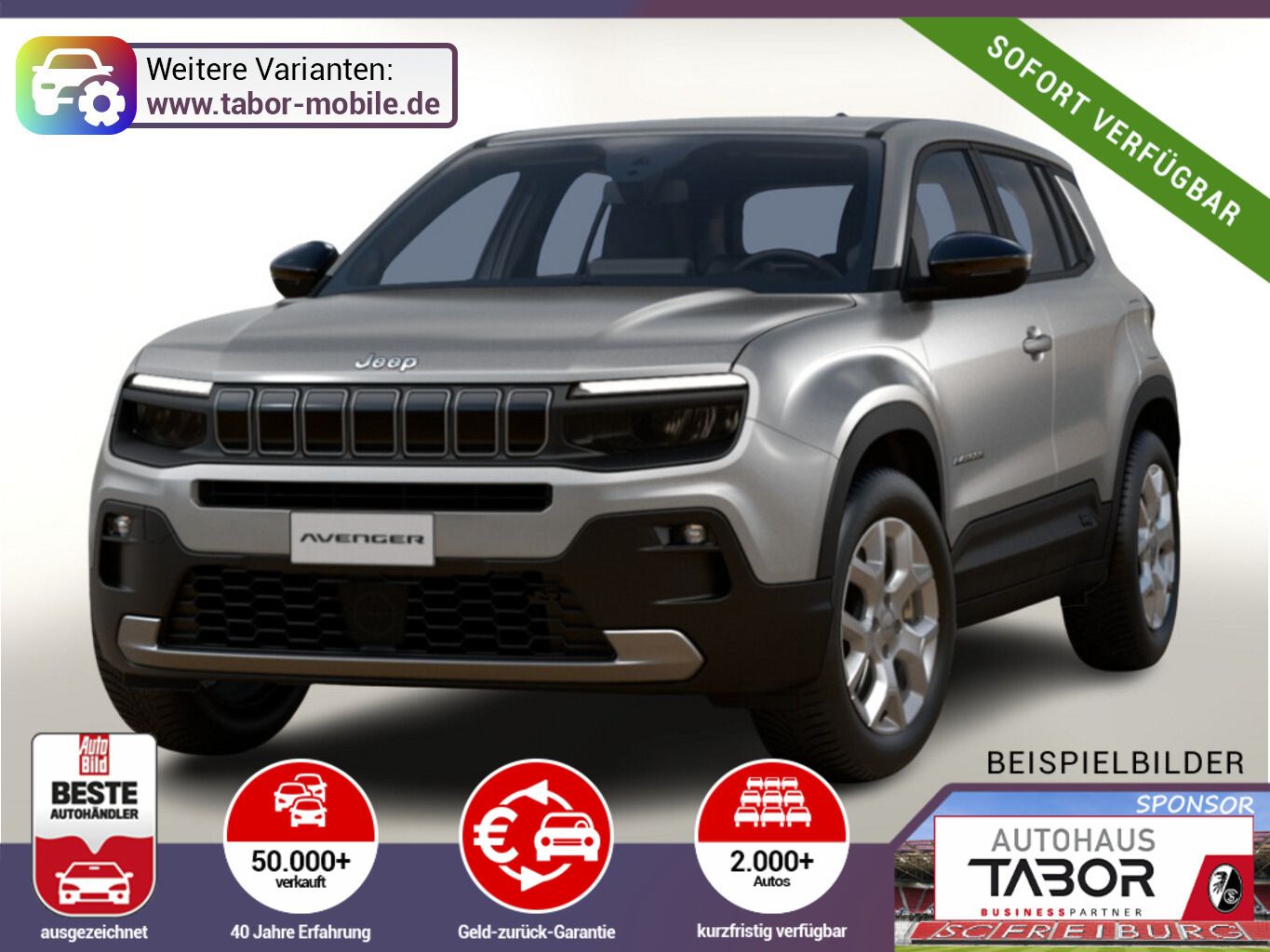 Jeep Avenger Hybrid Altitude Kam KlimaA ACC UVP-27%*